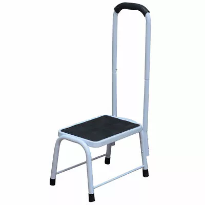 £25.85 • Buy Kitchen Bath Safety Step Stool Mobility Support Handrail Aid Platform Slip Resis