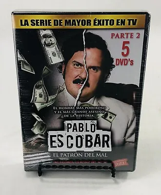 Pablo Escobar El Patron Del Mal Part 2 DVD Set - NEW Sealed Reg. 1 • $22.19