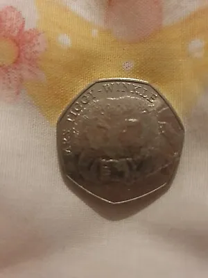 2016 Mrs Tiggy Winkle 50p Coin Beatrix Potter • £1