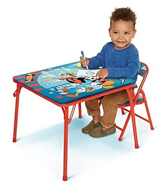 Mickey Mouse Jr. Activity Table Set With 1 Chair • $54.74
