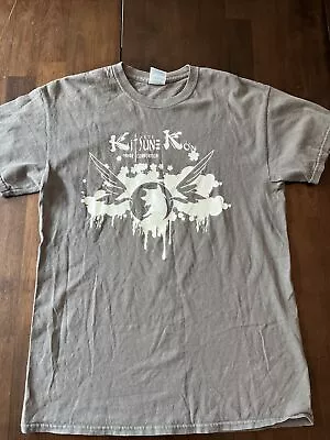 Men’s KITSUNE KON Anime Convention Gildan Size M Gray T-Shirt • $25