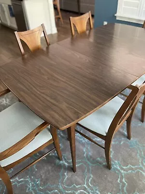Mid-Century Modern Kent Coffey Perspecta Dining Set Of Table And 6 Chairs • $2300