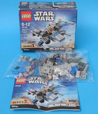 LEGO 75125 - Resistance X-Wing Fighter - Microfighters / Star Wars - 2016 • $25