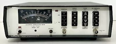 Wavetek 4101 Automatic Modulation 1.5 MHz-2.0 GHz Meter • $799