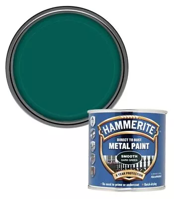 Hammerite Smooth 750ml Direct To Rust Metal Paint - All Colours • £19.99