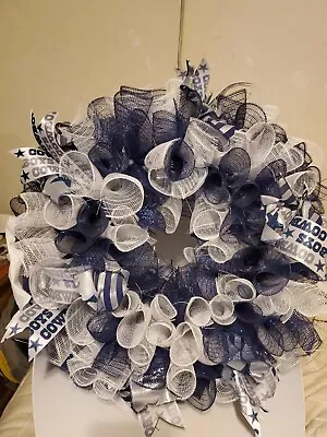 DALLAS COWBOYS Wreath 21  Handmade  • £16.36