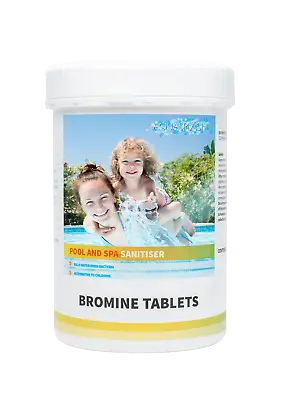 £19.95 • Buy AquaSplash Bromine Tablets 1Kg Swimming Pool & Spa 50x 20g Tablets 1kg Bromine