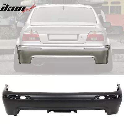 Fits 97-03 BMW E39 5-Series M5 Style Rear Bumper Cover W/Twin Muffler Single Out • $599.99