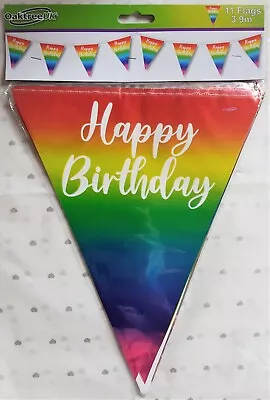 Eleganza Bunting - Choose From: RAINBOW PRIDE / BIRTHDAY / MERMAID / GAMING    • £4.25