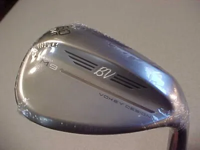 New Sm9 Titleist Bv Vokey Tour Chrome 60 14 K Grind Lob Wedge Steel In Wrappers • $129