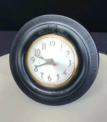 Vintage Clock  Mohawk  Tire Advertising- Clock Working On Time 100% • $120