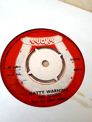 £9.99 • Buy Reggae - Big Youth Natty Warning - Glen Adams Turn Around - Lucky - Ex+ To Nm