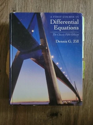 $20 • Buy A First Course In Differential Equations Classic Edition : The Classic Fifth...
