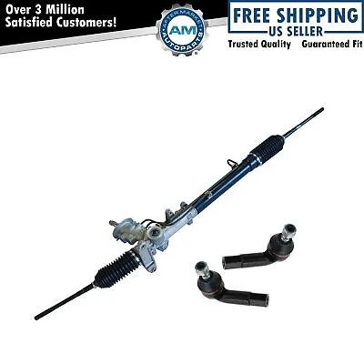 $202.19 • Buy Power Steering Rack Assembly & Outer Tie Rod End Kit Set For Beetle Golf Jetta