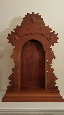 Antique E. Ingraham Shelf Clock Case And Door • $95