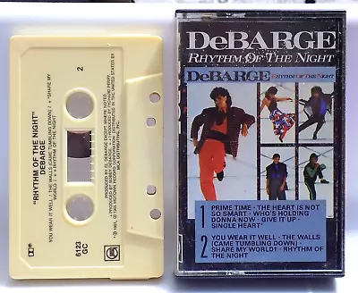 DeBARGE - RHYTHM OF THE NIGHT (Cassette 1985 Motown) 6123GC • $1.98