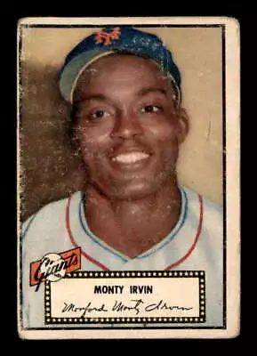 1952 Topps #26 Monte Irvin   G X2849728 • $43.50