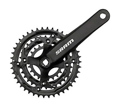 SRAM S600 Crankset - 3 X 8-speed 175mm X 42-32-22T Square Taper Black • $46.99