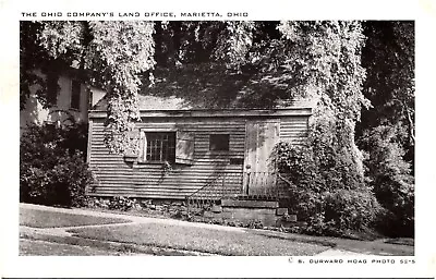 The Ohio Company's Land Office Building Marietta OH 1952 Chrome Postcard Photo • $3.86