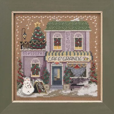 MILL HILL Buttons Beads Kit Counted Cross Stitch CAFE GRANDE • $11.75