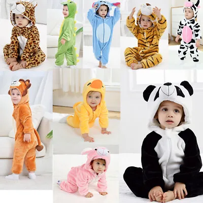 $20.99 • Buy Baby Boys Girls Kigurumi Pajamas Animal Cosplay Costume Pajamas Cosplay Clothes