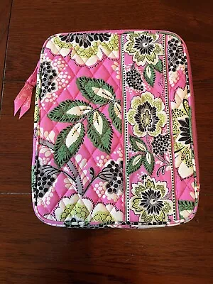 Vera Bradley Ipad Tablet Kindle E Reader Soft Case 8X10 Priscilla Pink Retired • $12.99