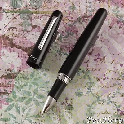 Montegrappa Elmo 01 Black Rollerball Pen • $216