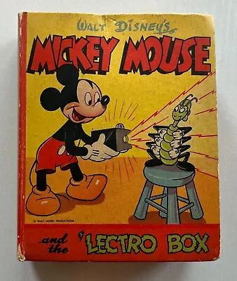 Disney's Mickey Mouse And The'Lectro Box Big/ Better Little Book#1413 Very Good • $20