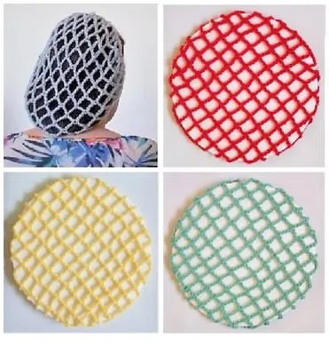 £4.99 • Buy VINTAGE 1940's STYLE PERKY SNOOD - HAND CROCHETED VARIOUS COLOURS AVAILABLE  