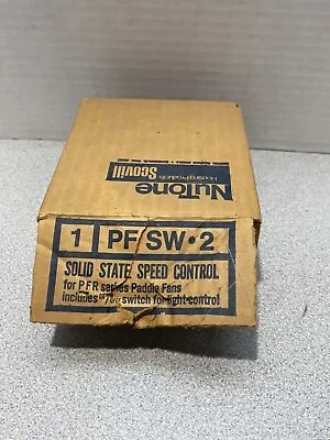 VINTAGE NUTONE Scovil PFSW-2 SOLID STATE SPEED CONTROL  New Old Stock - Sealed • $25.65