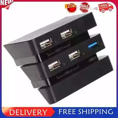 $19.69 • Buy 5 Ports USB Hub 3.0 & 2.0 Game Console Extend USB Adapter For PS4 Pro Conso