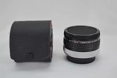 DOI HQ7 Auto Tele Converter 2x - For Canon FD - With Case • £8