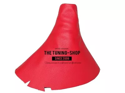 Shift Boot For Volkswagen Eos 2006-2015 Red Leather • $34.99