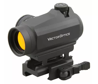 Vector Optics 1x22 Micro Red Dot Sight W/ QD Riser Mount & Low Profile Base G2 • $78.40