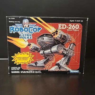 Vintage 1988 Kenner ROBOCOP And The Ultra Police ED-260 Robot Figure SEALED!! • $200