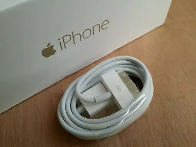 £2.95 • Buy GENUINE 30Pin To USB Data Charger Cable For APPLE IPhone 4 4S 3GS IPad 2 3 IPod