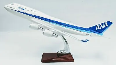 Japan ANA 787 Nippon Large Plane ✈️ Model Airbus  Airplane Apx 45Cm Solid Resin • $125