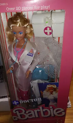 Vintage Barbie 1987  Doctor  Doll - Goes With Nurse Whitney #3850 - Sealed • $60