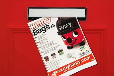Henry Hoover Bags Numatic Hepaflo NVM-1CH 604015 Henry Hetty Hoover Bags X 2 • £3.99