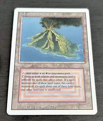 Volcanic Island Revised Edition # 291 Magic The Gathering LP! • $879.99