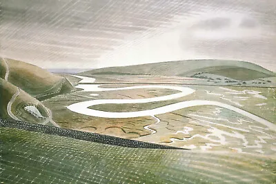 £5.95 • Buy Eric Ravilious - Cuckmere Haven (1939) - Painting Poster Art Print Gift Wall