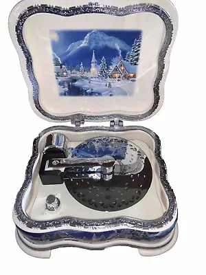 Mr. Christmas Music Box Porcelain Symphonium PLAYS 70 Songs Cracker Barrel 2017 • $109.95