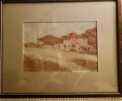 Old Monterey Custom House Watercolor • $825