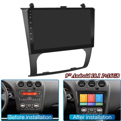 9'' Stereo Radio GPS Navigation 1+16GB For Nissan Teana Altima 2008-12 Auto A/C • $154.05