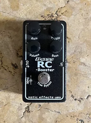 Xotic RC Booster Bass Overdrive/distortion/boost Pedal • £100