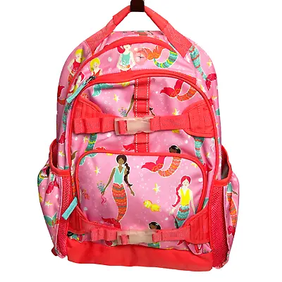 Pottery Barn Kids Mermaid XL Backpack Mackenzie Large Pink School Bag Travel Bag • $27.90