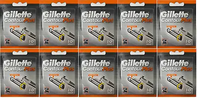 Gillette Contour Plus (Atra Plus) Refill Razor Blades - 100 Cartridges • $177.02