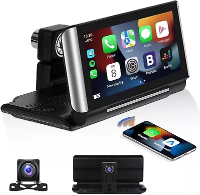 Portable Car Stereo With Carplay Android Auto Mirror Link Portable Car Play • $45.99