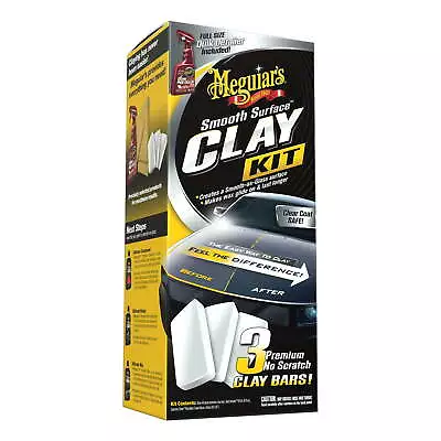 Meguiar's Smooth Surface Clay Kit - Safe And Easy Car Claying G191700 • $21.99