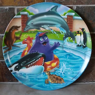 McDonald's 1996 Grimace Swimming W/ Friends Collector Melamine Plate Vintage  • $15.54